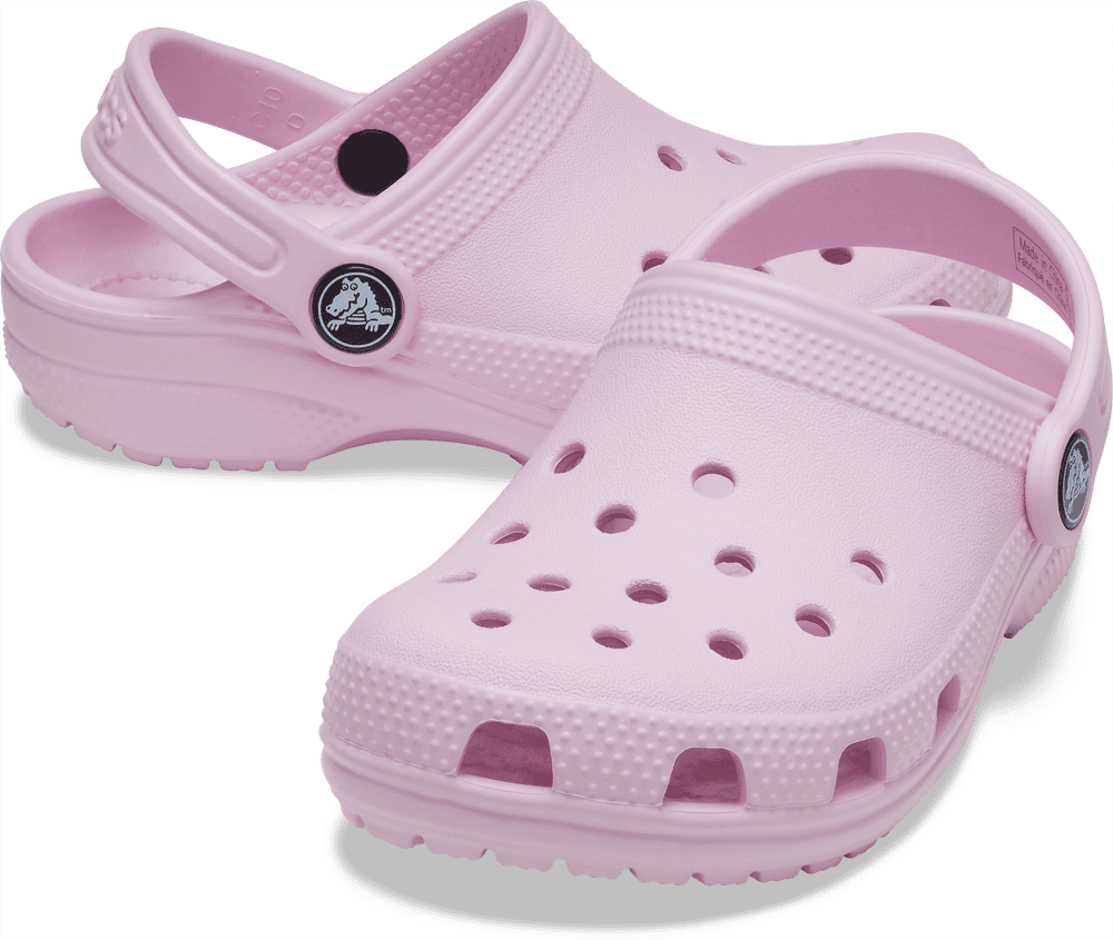 Crocs dívčí pantofle Classic Clog Ballerina Pink 206990-6GD/206991-6GD světle růžová 32/33
