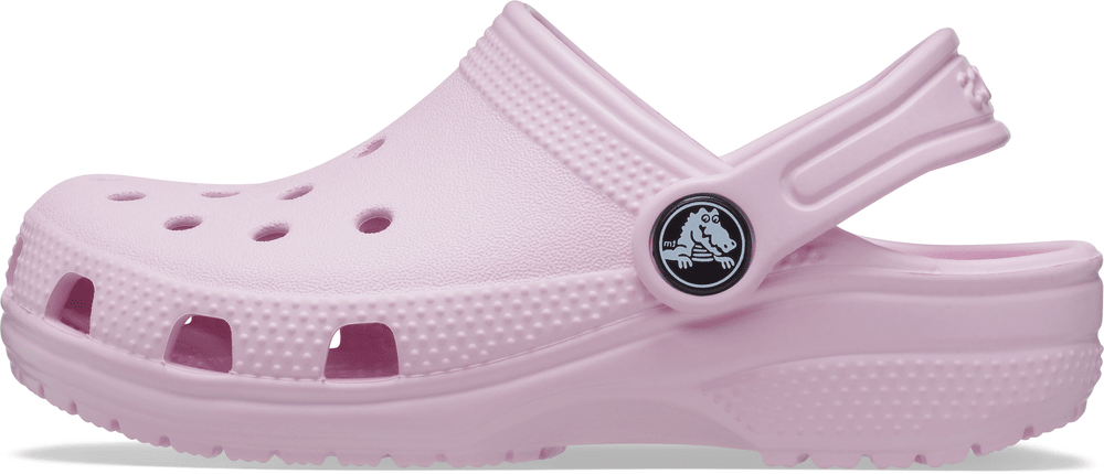 Crocs dívčí pantofle Classic Clog Ballerina Pink 206990-6GD/206991-6GD světle růžová 33/34