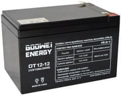 GOOWEI ENERGY ENERGY OT12-12 - VRLA AGM, F2, 12V, 12Ah