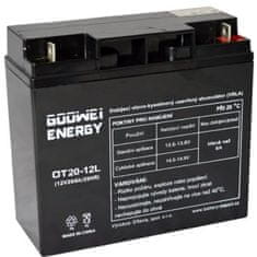 GOOWEI ENERGY ENERGY OTL20-12 - VRLA GEL, 12V, 20Ah