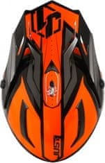 JUST 1 HELMETS Kšilt JUST1 J38 BLADE oranžovo/černý UNI