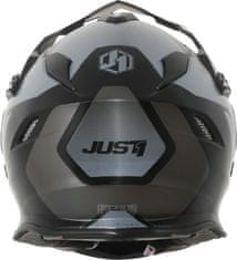 JUST 1 HELMETS Moto přilba JUST1 J34 PRO TOUR matná titanovo/černá XL