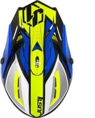 JUST 1 HELMETS Kšilt JUST1 J38 BLADE modro/fluo žluto/černý UNI