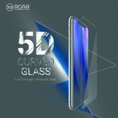 MobilMajak Tvrzené / ochranné sklo Samsung Galaxy S8 Plus černé (case friendly) - 5D Roar Glass plné lepení