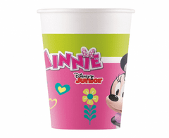 Procos Papírové kelímky Minnie Happy helpers - 8 ks / 270 ml