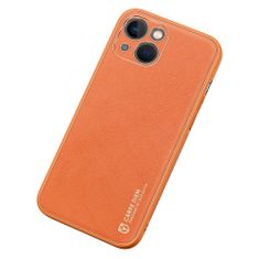 Dux Ducis Dux Ducis Yolo pouzdro z Eko kůže na iPhone 13 6.1" orange