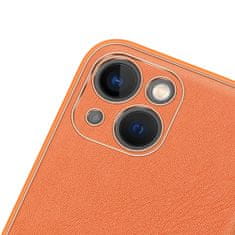 Dux Ducis Dux Ducis Yolo pouzdro z Eko kůže na iPhone 13 6.1" orange