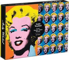 Galison GALISON Oboustranné puzzle Andy Warhol Marilyn 500 dílků