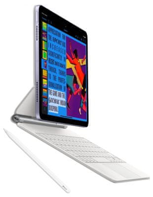 iPad Air 2022, 5. generace, nový, kompaktní, vysoký výkon revoluční M1 čip, Neural Engine, Liquid Retina displej, iPadOS, vysoké rozlišení, touch ID, podpora Magic Keyboard Apple Pencil