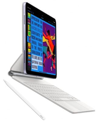 iPad Air 2022, 5. generace, nový, kompaktní, vysoký výkon revoluční M1 čip, Neural Engine, Liquid Retina displej, iPadOS, vysoké rozlišení, touch ID, podpora Magic Keyboard Apple Pencil