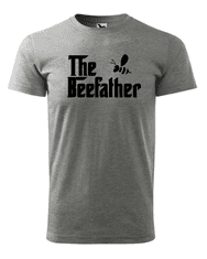 Fenomeno Pánské tričko The beefather - šedé Velikost: XL