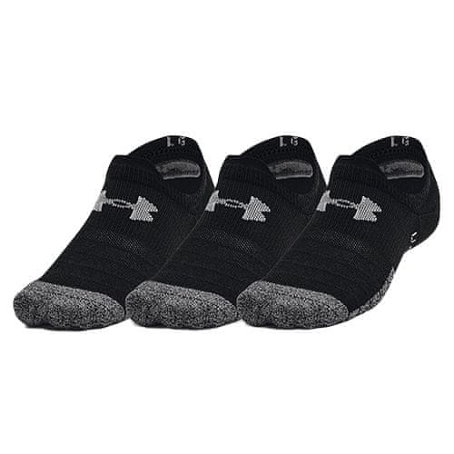 Under Armour UA Heatgear UltraLowTab 3pk-BLK, UA Heatgear UltraLowTab 3pk-BLK | 1370076-001 | XL