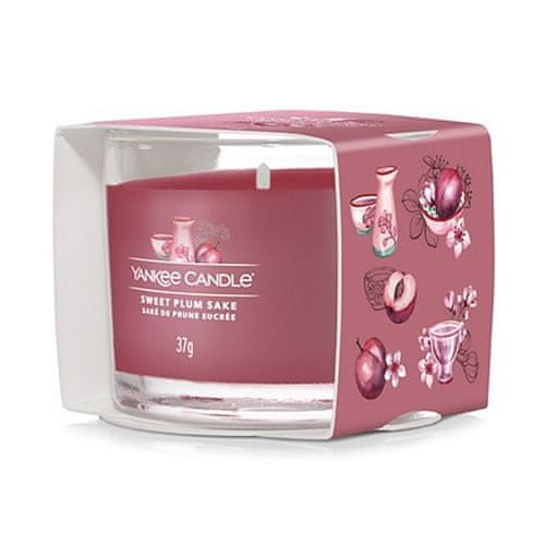 Yankee Candle Votivní svíčka , Sladké švestkové saké, 37 g