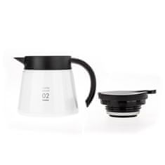 Hario Hario Insulated Stainless Steel Server V60-02 - bílý - 600 ml