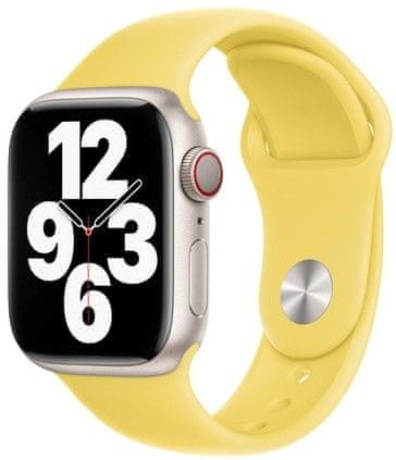 Apple 45mm citrusově žlutý sportovní řemínek – standardní MN2E3ZM/A