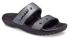 Crocs Dámské pantofle Classic Croc Glitter II Sandal 207769-001 (Velikost 36-37)