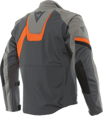 Dainese Moto bunda RANCH TEX ebony/charcoal grey/flame orange 52