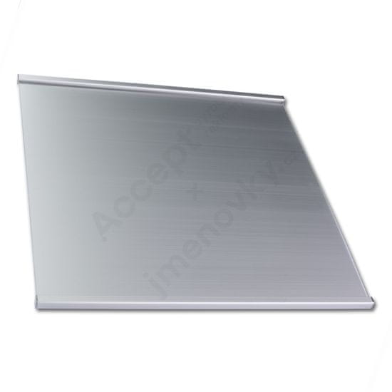 ACCEPT Dveřní tabulka Klassik Inox 309 - rozměr 297 x 309 mm