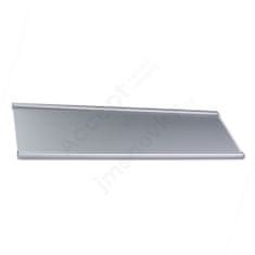 ACCEPT Dveřní tabulka Klassik Inox 132 - rozměr 500 x 132 mm