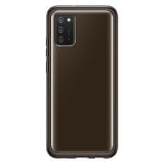 Samsung Soft clear pouzdro pro Samsung Galaxy A02s EU - Černá KP14746