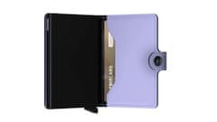 Secrid Fialová peněženka SECRID Miniwallet Matte Lilac-Black