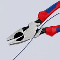 Knipex 240mm víceúčelové kleště se zvýšeným poměrem pro linkové vedení