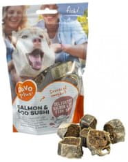 Duvo + dog Fish! Sushi losos + treska 120 g