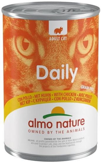 Almo Nature Daily Menu cat konz. kuře 400g