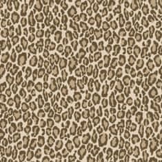 Vliesová tapeta hnědá - imitace leopardí kůže 139152, Paradise, 0,53 x 10,05 m