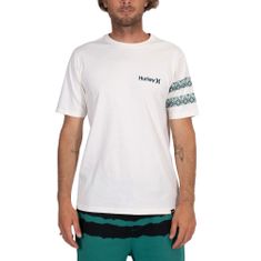 Hurley Pánské triko , Oceancare Totem | MTSEU00005 | 120 - MARSHMALLOW | XL