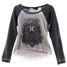 Hurley Dámské triko , Oceancare Raglan| WTSEU00009 | 063, šedá | S