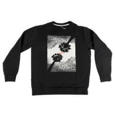 Hurley Unisex mikina , Oceancare Photoprint | MFTEU00009 | 010, černá | M