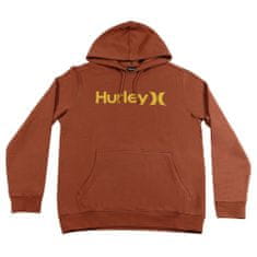 Hurley Pánská mikina , O&O Solid | MFT0009290 | H219, zion rust | M