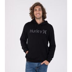 Hurley Pánská mikina , O&O Solid | MFT0009290 | H010, černá | S