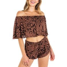 Hurley Dámský top , Animix Off The Shoulder | HC0106D | ANIMIX LATTE | S