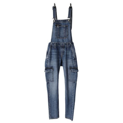 Hurley Dámské kalhoty , Oceancare Denim Dungaree | WDBEU00001 | HDEN - DENIM | 28