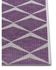 NORTHRUGS Kusový koberec Jaffa 105240 Purple violet Cream 160x230