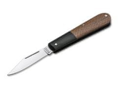 Böker Kapesní nůž Barlow Integral Burlap Micarta hnědý