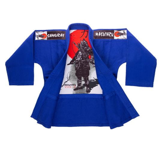 MASUTAZU Kimono SAMURAJ 450 g, modrá