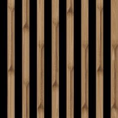 Muralo Tapeta nástěnná LAMELY Dřevo Efekt 3D do obývacího pokoje