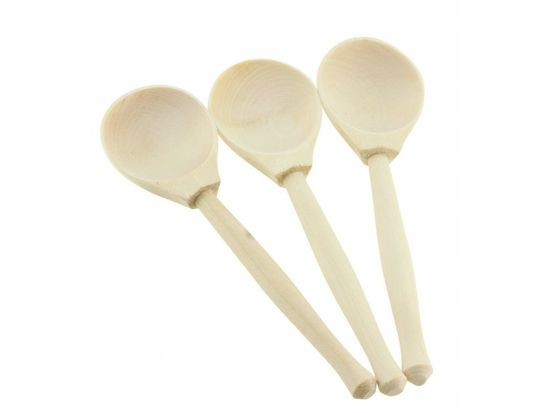 Ulanik Dřevěná sada "Wooden small spoons" 3 ks