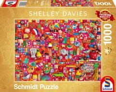 Schmidt Puzzle Vintage: Hračky 1000 dílků