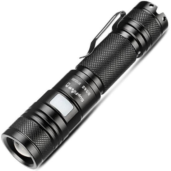 SupFire Supfire A2 LED nabíjecí svítilna Luminus SST-40-W 650lm, USB, Li-ion