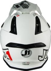 JUST 1 HELMETS Moto přilba JUST1 J12 solid bílá XXL