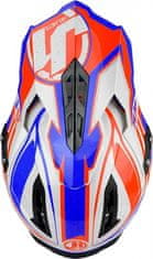 JUST 1 HELMETS Moto přilba JUST1 J12 FLAME červeno/modrá XL