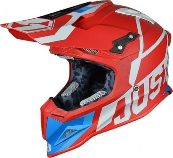 JUST 1 HELMETS Moto přilba JUST1 J12 UNIT červeno/bílá