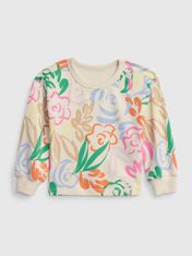 Gap Dětská mikina floral 4YRS