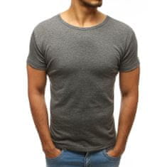 Dstreet Pánské tričko ELEGANT antracitové rx2576 M