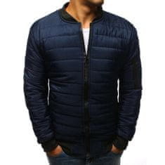 Dstreet Pánská STYLE bunda prošívaná bomber jacket tmavě modrá tx2205 M