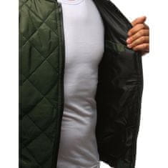 Dstreet Pánská STYLE bunda prošívaná bomber jacket zelená tx2216 M